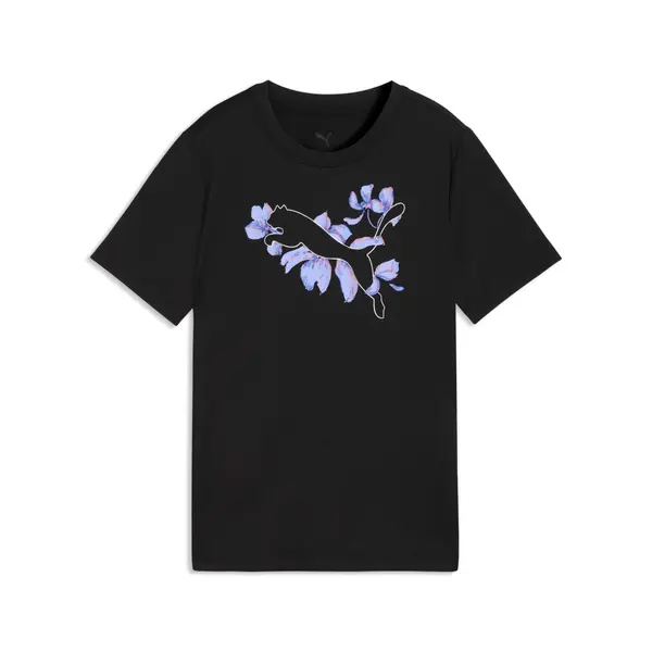 PUMA PUMA Essentials Training Logo Graphic Tee Youth, Age, Black, 15-16Y