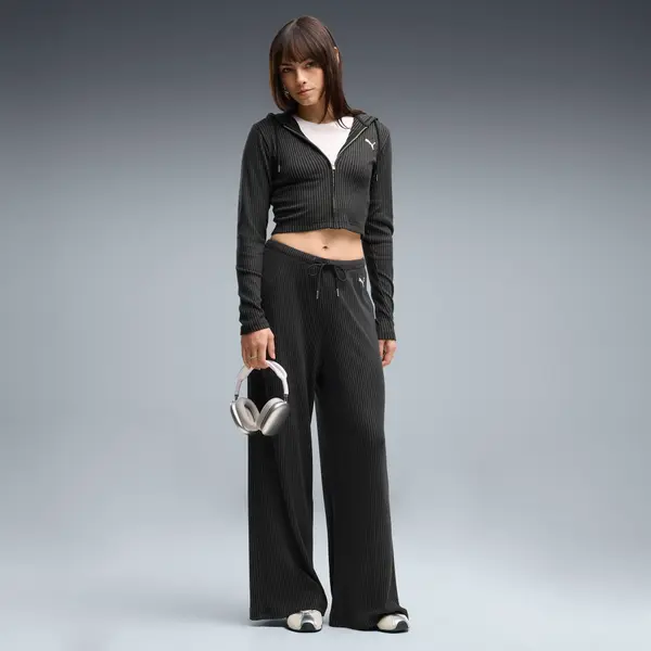 PUMA PUMA Essentials Wide Leg Relaxed Pants Women, Women, Black, S