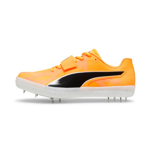 PUMA Puma evo SPEED High Jump 11 Ultraweave, Orange, Size 43, Shoes