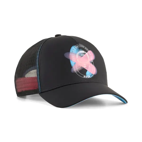PUMA PUMA F1® Great Britain Trucker Cap, Motorsport, Black, OSFA
