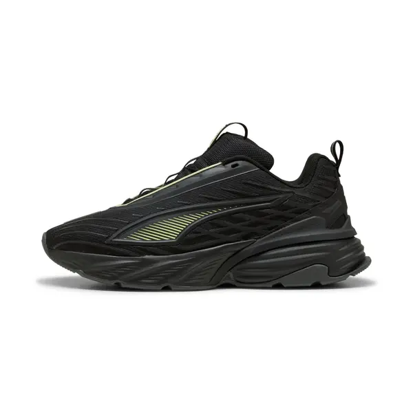 PUMA PUMA Fade Sneakers Unisex, Shoes, Black/Apple Spritz, 44