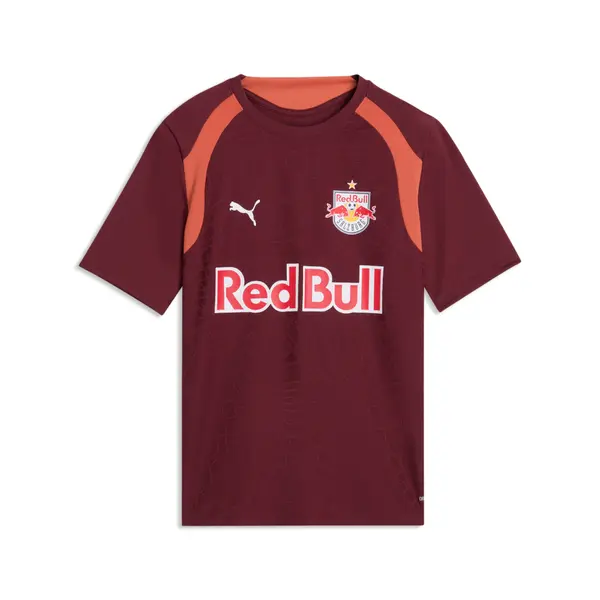 PUMA PUMA FC RB Salzburg Training Jersey Youth, Clothing, Ruby Shimmer/White, 15-16Y