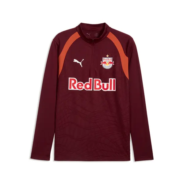 PUMA PUMA FC RB Salzburg Training Quarter-Zip Top Men, Sport, Ruby Shimmer/White, S