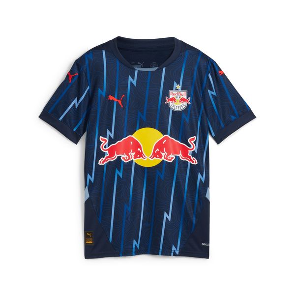 PUMA Puma FC Red Bull Salzburg 24/25 Away Jersey Youth, Blue, Size 7-8Y, Clothing