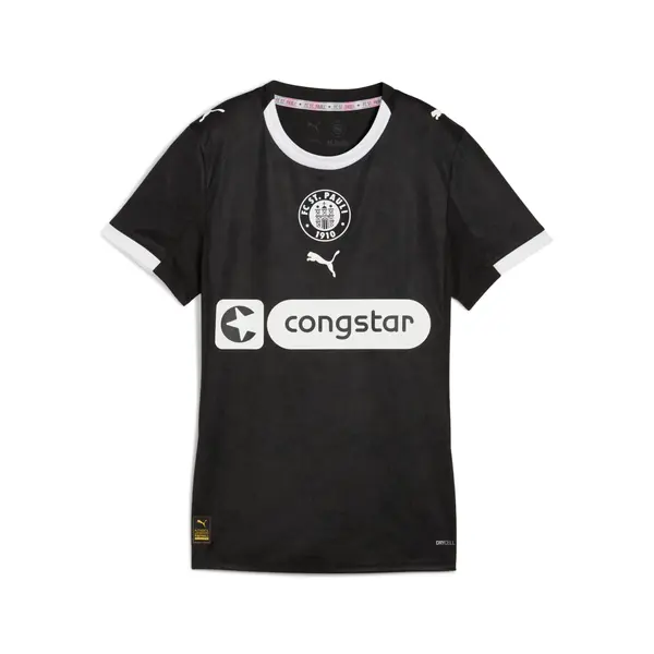 PUMA PUMA FC St. Pauli 25/26 Third Jersey Women, Sport, Black/White, S