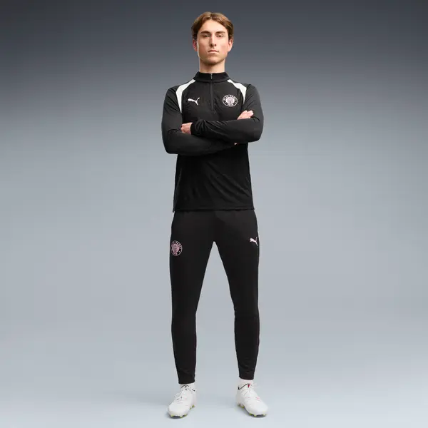 PUMA PUMA FC St. Pauli Club Slim Training Pants Men, Men, Black/Sage Glow, S