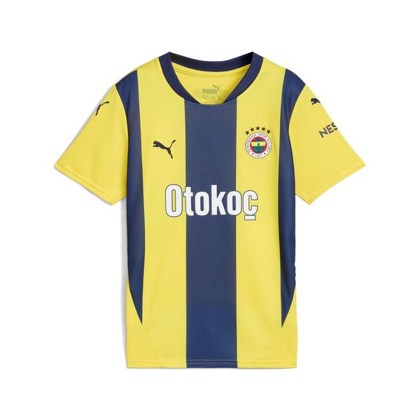 PUMA Puma Fenerbahçe SK 24/25 Home Jersey Youth, Yellow, Size 13-14Y, Clothing