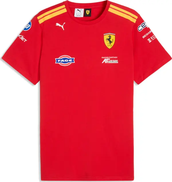 PUMA PUMA Ferrari HYPERCAR Replica Tee Unisex, Motorsport, Red, S