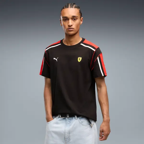 PUMA PUMA Ferrari MT7 Tee Men, Men, Black, S