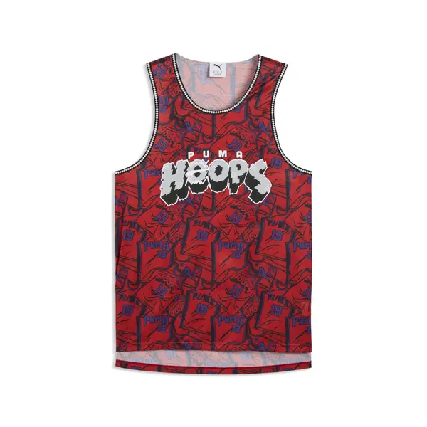 PUMA PUMA Flagrant Foul Basketball Tank Men, Sports, Candy Apple/Aop, S