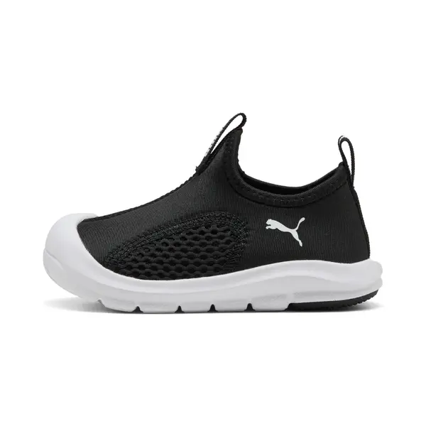 PUMA PUMA Fun Racer Water Sandals Toddlers, Shoes, Black/White, 19