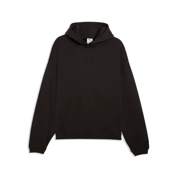 PUMA PUMA Fundamentals Fleece Relaxed Basketball Hoodie, Sport, Black, S