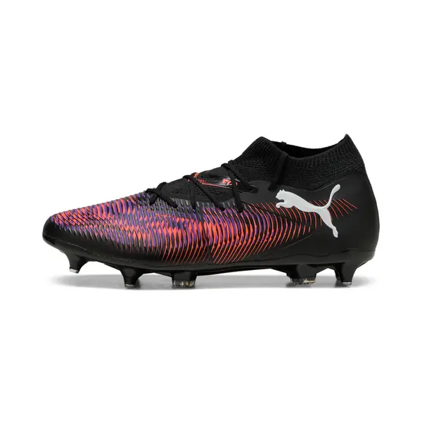 PUMA PUMA FUTURE 8 MATCH MxSG Football Boots Unisex, Shoes, Black/White/Glowing Red, 44