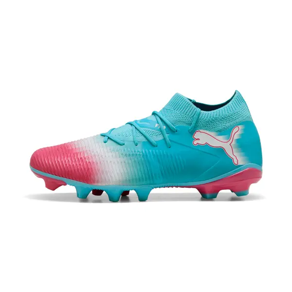 PUMA PUMA FUTURE 8 MATCH RE-CHARGE FG/AG Football Boots Unisex, Shoes, Hero Blue/White/Sunset Pink, 44