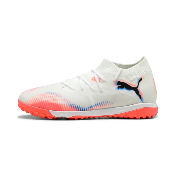 PUMA PUMA FUTURE 8 MATCH TT Football Boots Women, Shoes, White/Black/Glowing Red, 37