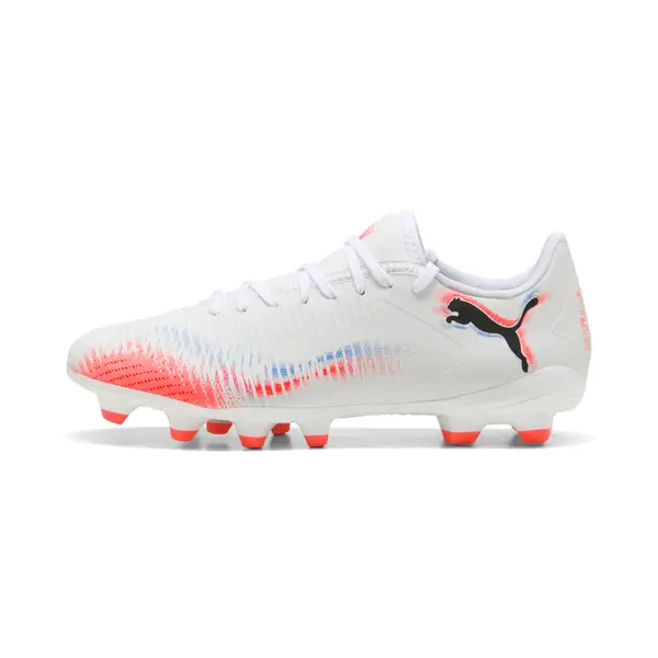 PUMA PUMA FUTURE 8 PLAY FG/AG Football Boots Women, Shoes, White/Black/Glowing Red, 37