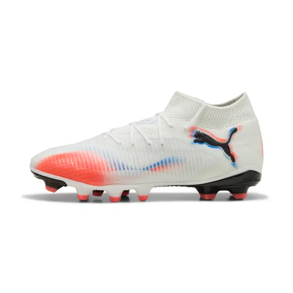 PUMA PUMA FUTURE 8 PRO FG/AG Football Boots Women, Shoes, White/Black/Glowing Red, 35.5