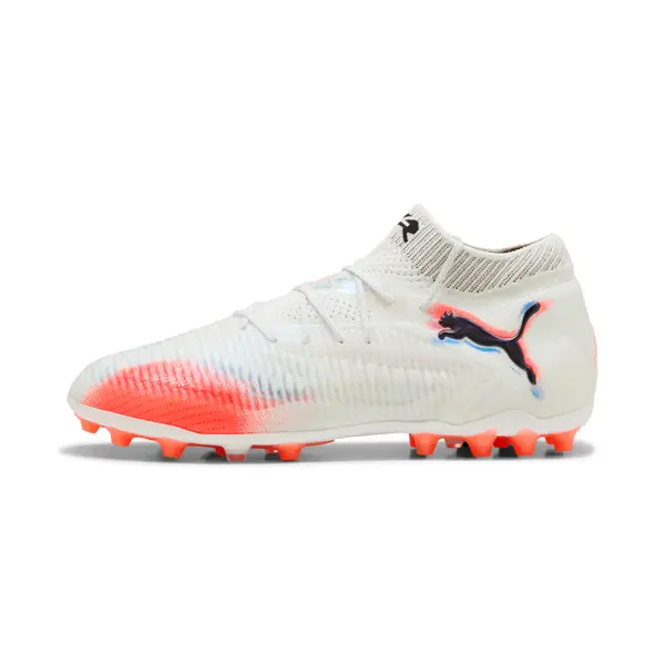PUMA PUMA FUTURE 8 ULTIMATE MG Football Boots Unisex, Shoes, White/Black/Glowing Red, 44