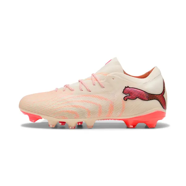 PUMA PUMA FUTURE 9 FUSION FG/AG Football Boots Unisex, Shoes, Sugared Almond/White/Ultra Red, 44