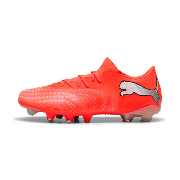 PUMA PUMA FUTURE 9 MATCH FUSION FG/AG Football Boots Unisex, Shoes, Glowing Red/White/Black, 44