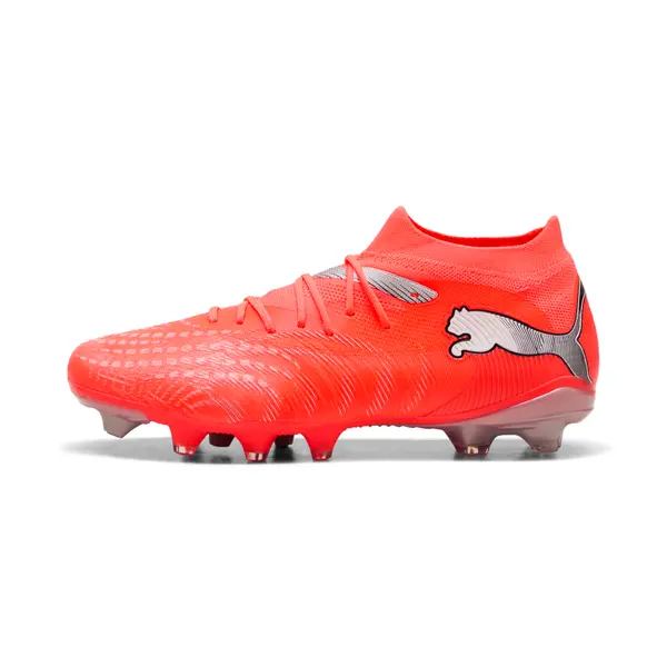 PUMA PUMA FUTURE 9 MATCH FUSION FG/AG Football Boots Women, Shoes, Glowing Red/White/Black, 35.5