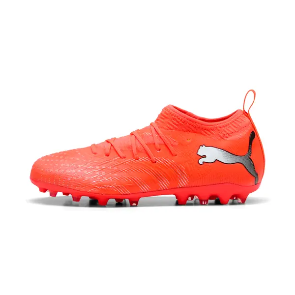 PUMA PUMA FUTURE 9 MATCH MG Football Boots Youth, Shoes, Glowing Red/White/Black, 29