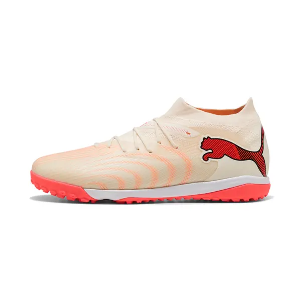 PUMA PUMA FUTURE 9 MATCH TT Football Boots Unisex, Shoes, Sugared Almond/White/Ultra Red, 44