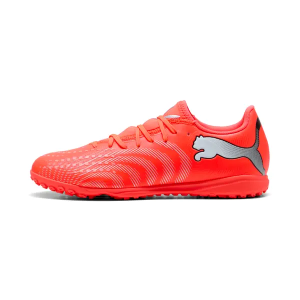 PUMA PUMA FUTURE 9 PLAY TT Football Boots Unisex, Shoes, Glowing Red/White/Black, 44