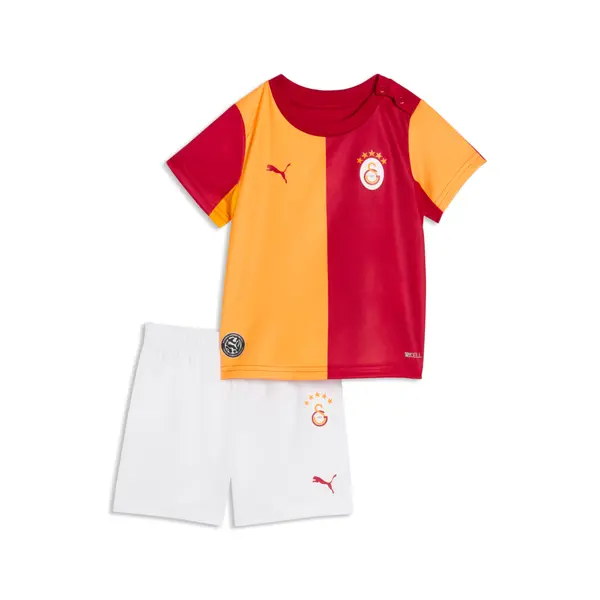 PUMA PUMA Galatasaray S.K. 26/27 Home Baby Kit Toddlers, Shop, Dark Cherry/Summer Sunset, 4-6M