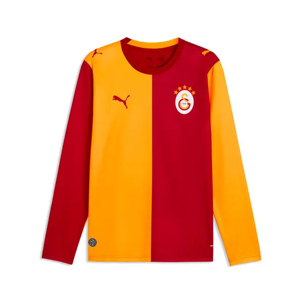 PUMA PUMA Galatasaray S.K. 26/27 Home Long Sleeve Jersey Men, Sports, Dark Cherry/Summer Sunset, S