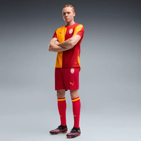 PUMA PUMA Galatasaray S.K. 26/27 Shorts Men, Men, Dark Cherry/Summer Sunset, S