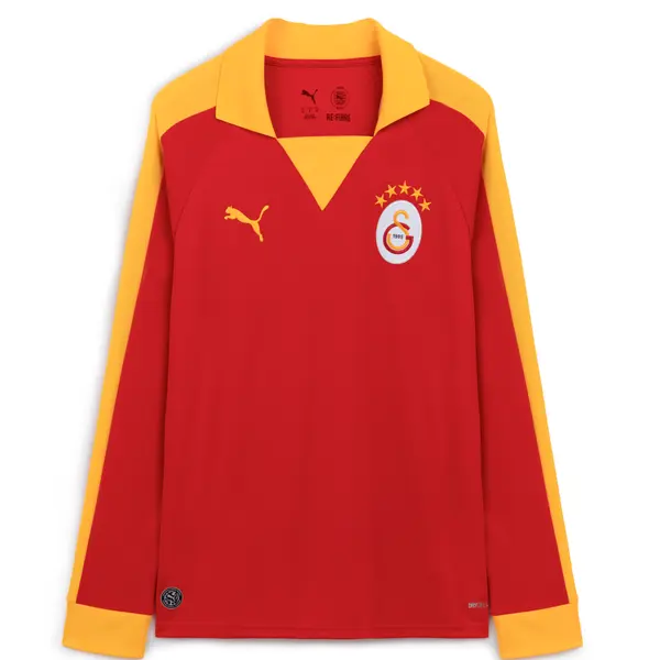 PUMA PUMA Galatasaray SK T7 Long Sleeve Jersey Men, Clothing, Red/Yellow Sizzle, S