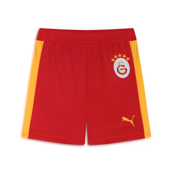 PUMA PUMA Galatasaray SK T7 Shorts Youth, Clothing, Red/Yellow Sizzle, 15-16Y