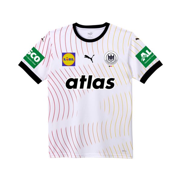 PUMA Puma Germany Handball 2025 Home Jersey Youth, White, Size 13-14Y, Clothing