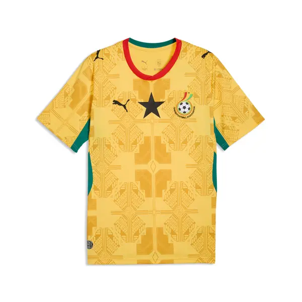 PUMA PUMA Ghana 2026 Away Jersey Men, Performance, Sunny Yellow/Archive Gold, S