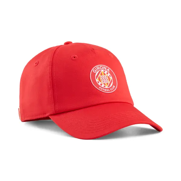 PUMA PUMA Girona F.C. ftblEssentials Cap, Accessories, Red/White, OSFA