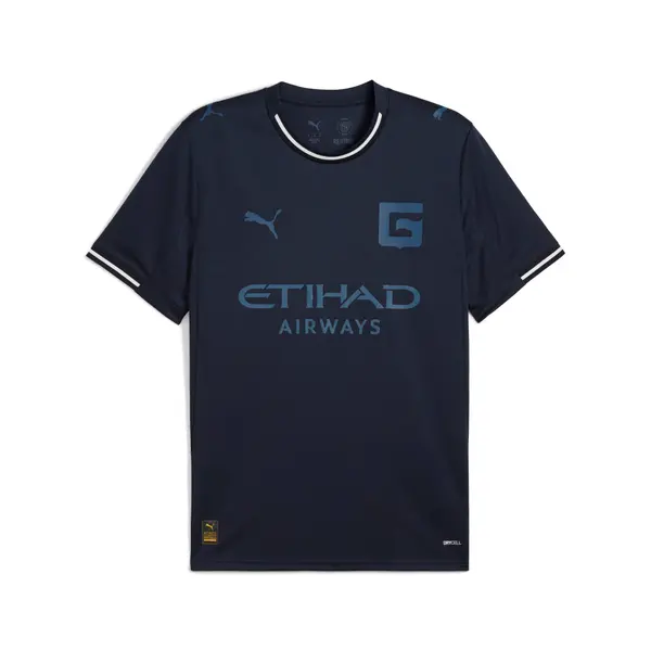 PUMA PUMA Girona FC 25/26 Third Jersey Youth, Clothing, Deep Navy/Deep Blue, 4-5Y