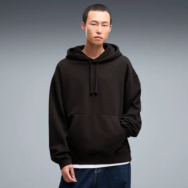PUMA PUMA Graphic High Spirits Relaxed Hoodie Men, Men, Black, S