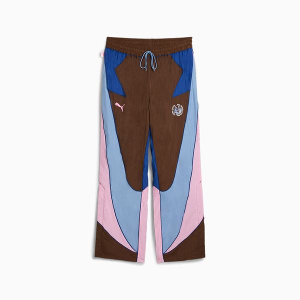 PUMA PUMA Hoops x Kidsuper Track Pants, Chestnut Brown