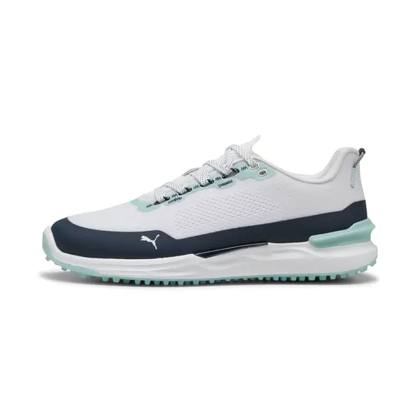 PUMA PUMA IGNITE Elevate X Golf Shoes Men, Shoes, White/Deep Navy/Modern Mint, 39