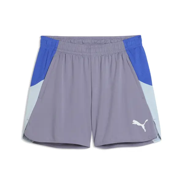 PUMA PUMA IndividualBLAZE Football Shorts Women, Sport, Gray Sky/White/Royal Sapphire, S