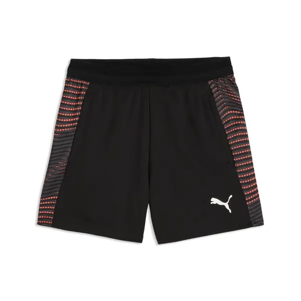 PUMA PUMA individualFINAL Football Shorts Youth, Shop, Dusky Gray/Mint Jelly/Glowing Red, 15-16Y