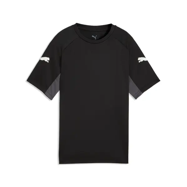 PUMA PUMA IndividualLIGA Football Jersey Youth, Shop, Black/Red/Gray Echo, 15-16Y