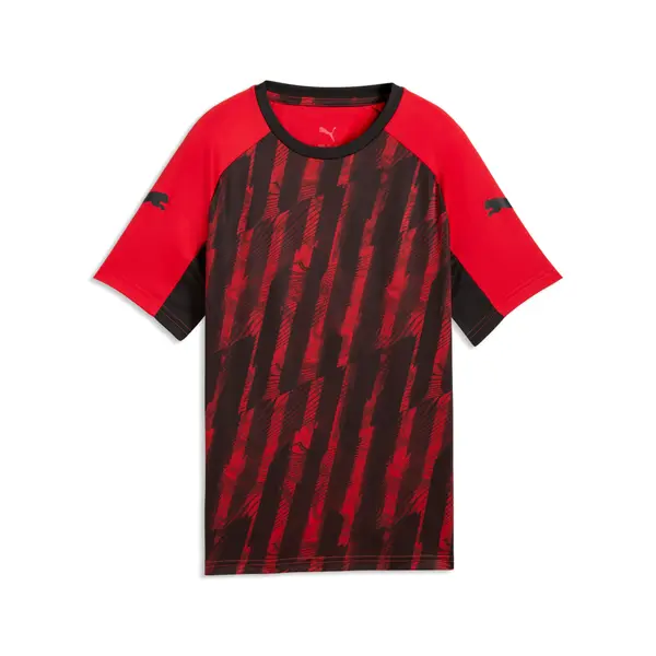 PUMA PUMA individualLIGA Graphic Football Jersey Youth, Shop, Red/White/Black, 15-16Y