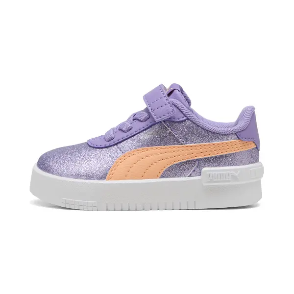 PUMA PUMA Jola Glitz Glam Sneakers Toddlers, Shoes, Lavender Alert/Peach Fizz/Silver, 19