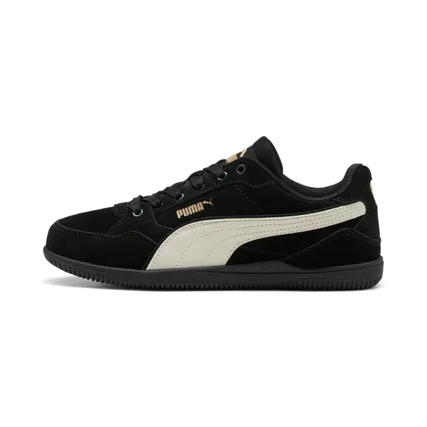 PUMA PUMA K-Moda Sneakers Women, Shoes, Black/Warm White/Gold, 35.5