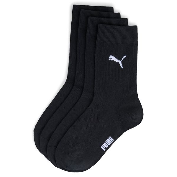 PUMA Puma Kids' Classic Socks 2 pack, Black, Size 23-26, Clothing