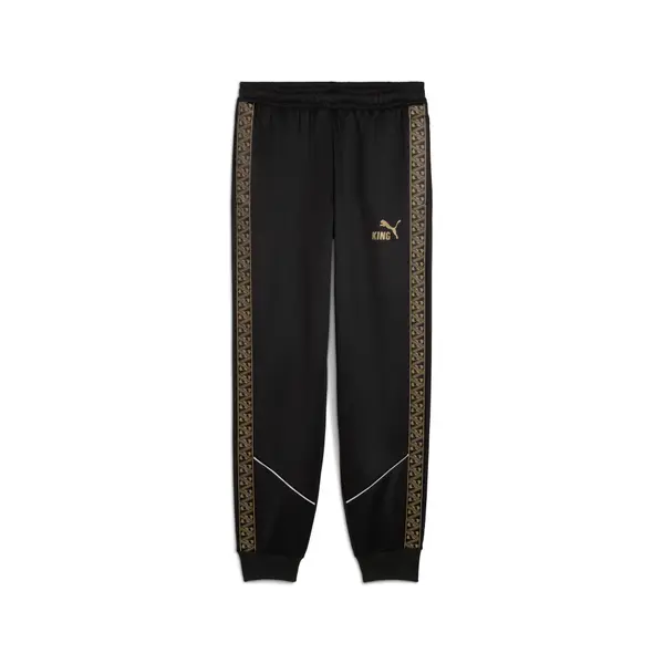 PUMA PUMA KING Anthem Football Pants Men, Sport, Black/Gold, S