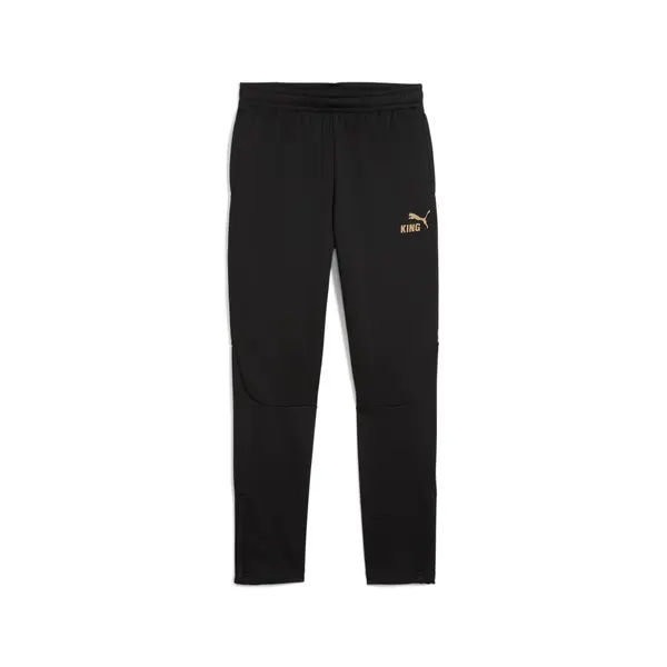 PUMA PUMA KING Football Training Winter Pants Youth, Clothing, Black/Gold, 15-16Y