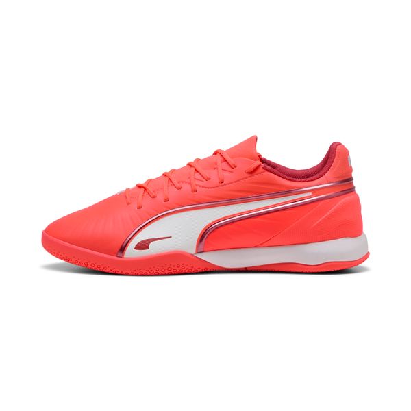 PUMA Puma KING MATCH Futsal Boots Unisex, Red, Size 40.5, Shoes